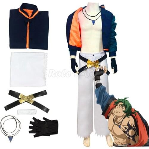 5pcs Anime SK8 the Infinity Joe/Kojirou Nanjou Cosplay Costume Full Set Men Halloween Carnival Party Show Uniform C117M296