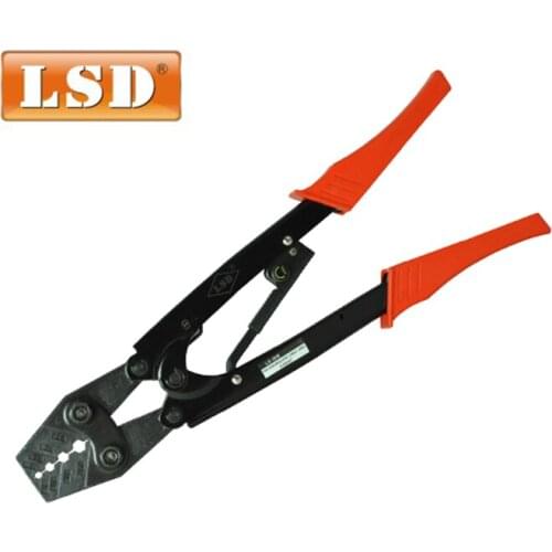 LX-26B LSD Brand Strength-saving Ratchet Terminal Crimping Tool for 6-25mm2non-insulated cable terminals