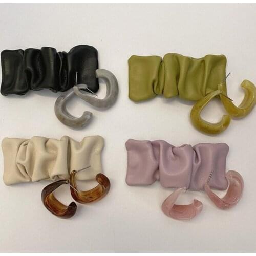 New Korean Classic Black Pink Green Hair Claw Clips for Women Hairpin Crab Headband for Girls Hair Accessories Headwear Ornament