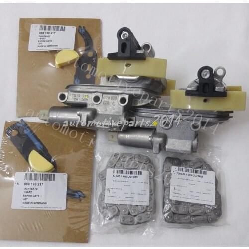 New 1Pair Genuine OEM Timing Chain Tensioner Kit For AUDI A4 A6 Passat 2.7 2.8