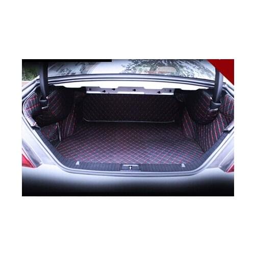 Full surrounded Special car trunk mats for CLS 300 C218 sedan waterproof boot carpets