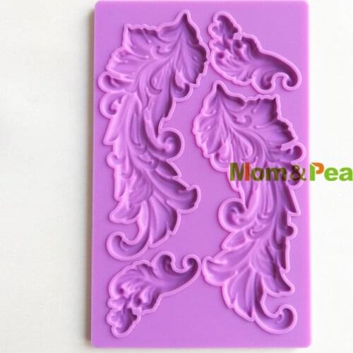 Mom&Pea GX257 Silicone Mold Cake Decoration Fondant Cake 3D Mold Food Grade