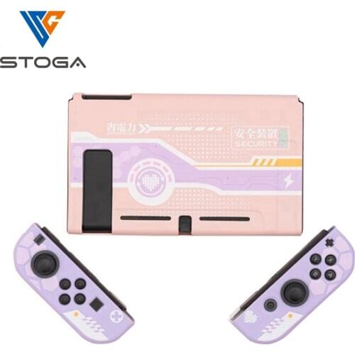 Stoga Pink Lightning Drop Resistant Perfect Fit Protective Cover Case For Nintendo Switch Full Cover Gamepad Game Controller