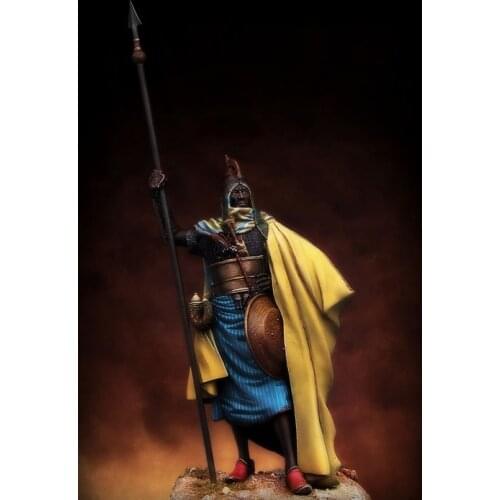 1/24 75MM ancient stand Palace Guard soldier Resin figure Model kits Miniature gk Unassembly Unpainted