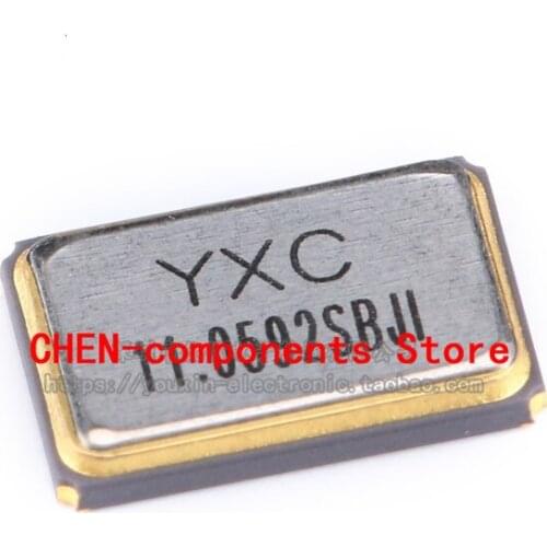 5pcs SMD passive crystal 11.0592MHz 10PPM 20pF X5032110592MSB4SI 4 feet