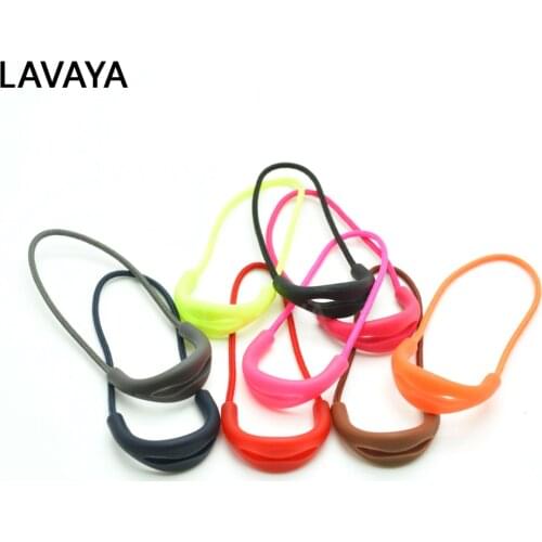 9pcs/pack Colorful Zipper Pulls Cord Ends Strap Lariat For Apparel Accessories