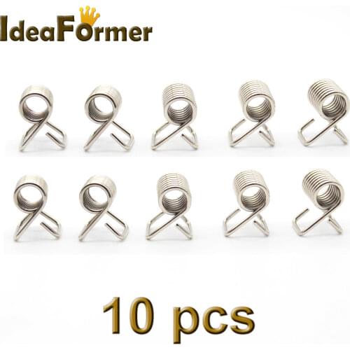 10Pcs 3D printer Accessories RepRap Ultimaker 2 UM2 Mendel Max Prusa Original 6mm GT2 Belt Tensioner Spring