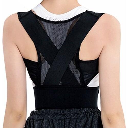 Breathable Shoulder Spine Scoliosis Back Brace Posture Corrector Support Belt Lumbar Bandage Children Boy Girl Student Women