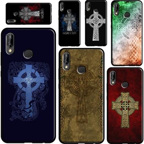Celtic Knot Cross For Huawei P20 P40 P30 Pro Mate 20 Lite Nova 5T P Smart 2019 2021 Case For Honor 10i 9X 8X