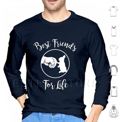 Best Friends For Life Cute Rabbit Funny Hoodies Bunny Rabbit Easter Funny Hops Drinking Beer Humor Hare Olives