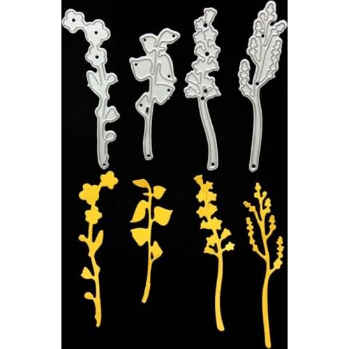 Metal long flowers Cutting Dies Stencils for DIY Scrapbooking/photo album Decorative Embossing DIY Paper Cards