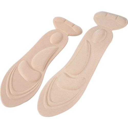 Orthopedic Insoles For Shoes Women Pad Flat Foot Arch Support Non-slip Anti-wear Massage High Heel Insole Shoe Stickers Cushion
