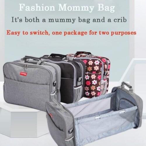 Drop shipping Baby Bed Diaper Bag Backpack for Mom Baby Cadeirinhas Para Bebe Carro Dining Chair High Capacity Large Travel Bag