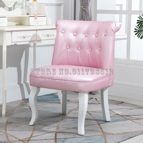 Backrest Net Red Dressing Chair Makeup Chair Makeup Stool Dressing Stool Manicure Chair Balcony Bedroom Nordic Single Sofa