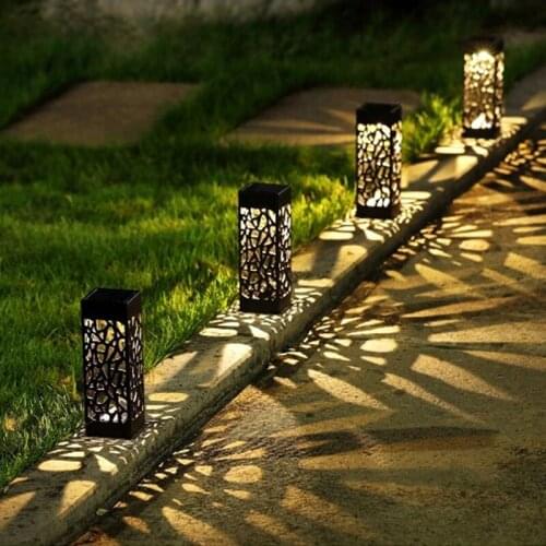 Led Solar Light Garden Decor Lawn Lamp Outdoor Home Pathway Bulb Light Sensor Waterproof Solar Street Lamp Solar Decor Lights