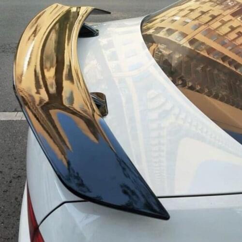 CEYUSOT FOR Nissan Sentra Sylphy Universal GT Accessories Spoiler ABS Material Car Trunk Rear Lip Tail WING Black Body Kit 2006