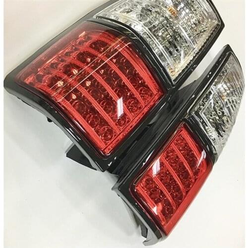 EXTERIOR LED REAR LAMPS TAIL LAMP BACK LIGHTS FIT FOR LANDCRUISER PRADO 3400 2700 FJ90 LC90 FJ95 1997-2002 REAR BRAKE LIGHTS