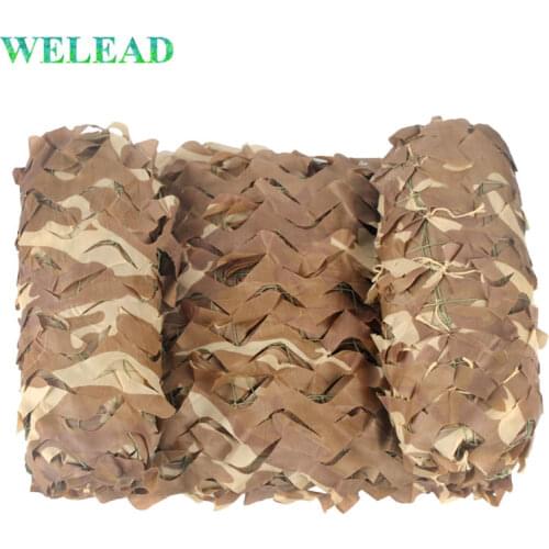 WELEAD 1.5M Desert Beige Camouflage Nets Military for Terrace Balcony Shade Outdoor Awnings Penumbra Garden Hiding Mesh Canopy