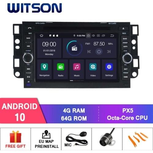 WITSON Android 10 CAR DVD GPS FOR CHEVROLET CAPTIVA SPARK OPTRA Car Multimedia Player Stereo AutoAudio GPS Navigation DVD