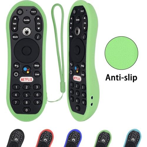 Protective Cover for TiVo Stream 4K Shockproof Anti-Lost Silicone Remote Control Case Holder Protection Shell Case New