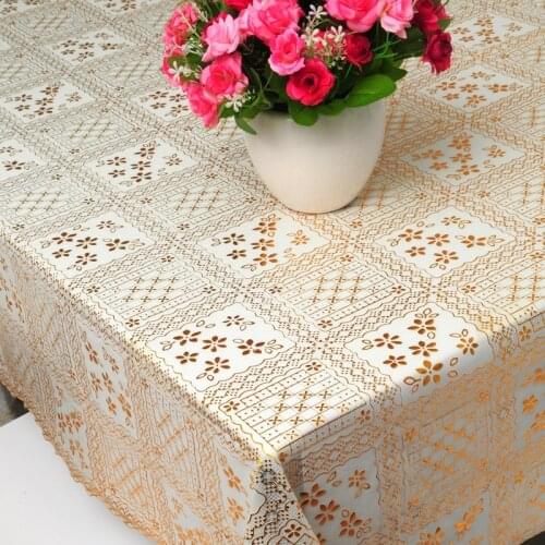 1Pc Oilcloth On Table Cloth Waterproof Pvc Tablecloth Silicone for Home and Kitchen Rectangular Tablecloths Wedding Decoration