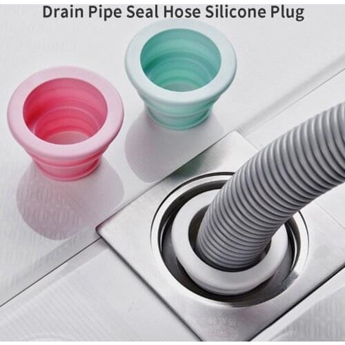 1Pcs Sewer Pipeline Deodorant Silicone Ring Washer Tank Sewer Pool Floor Drain Ring Sealing Seal Plug Pest Control Dropshipping