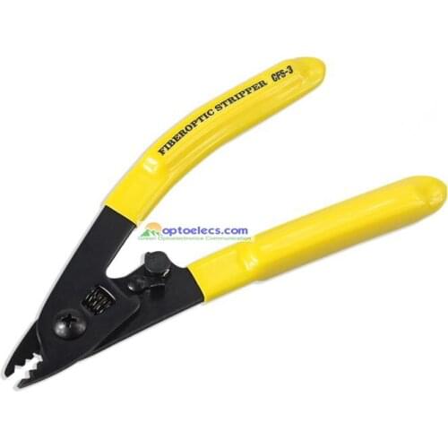 10pcs/lot CFS-3 Three-port Fiber Optical Stripper/ Pliers/ Wire strippers FTTH Tools Miller Optical Fiber Stripping Pliers