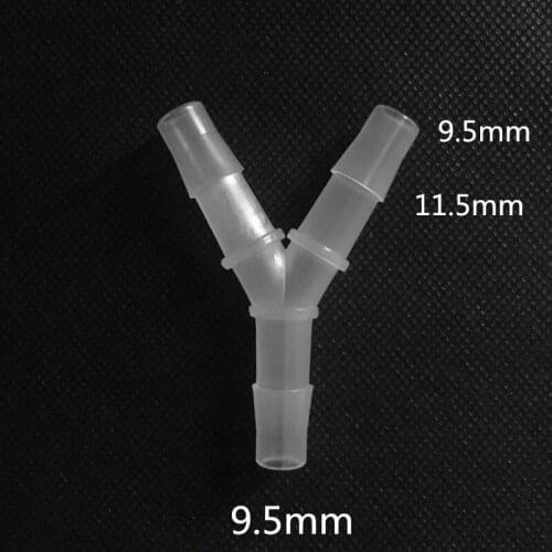 9.5mm(3/8'') Y plastic pipe connector, hose connector, pipe fittings