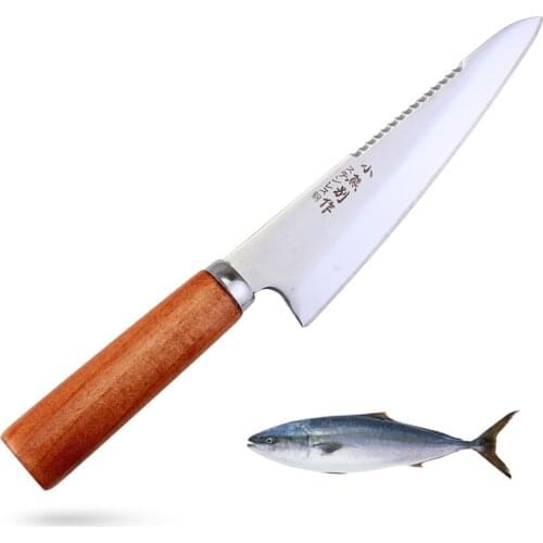 Free Shipping GGOMI Western-style Chef Cooking Cuisine Knife Fish Head Knife Sushi Sashimi Salmon Meat Fruit Slicing Knife