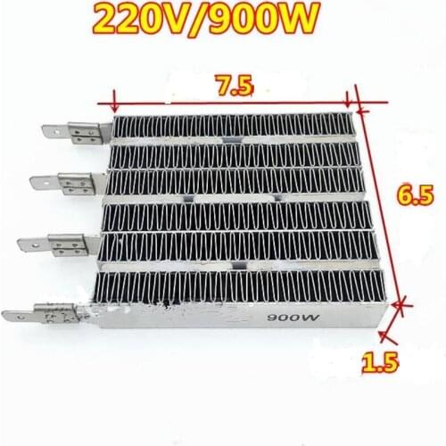 220V 900W Clothes Dryer Parts PTC Ceramic Corrugated heating wire