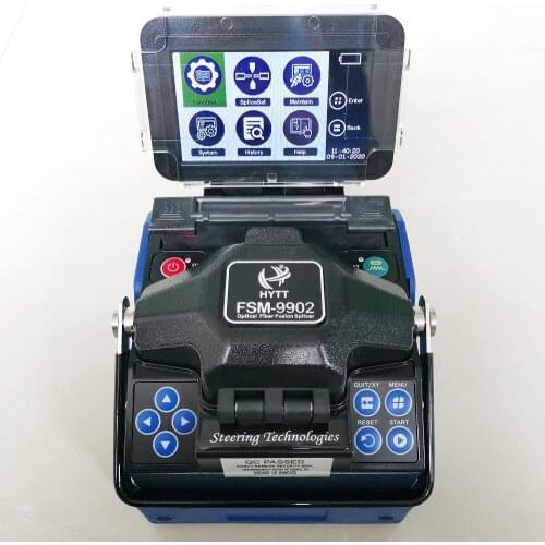 DHL Free Shipping High Quality Fiber Optic Welder FTTH Optical Fiber Fusion Splicer Machine