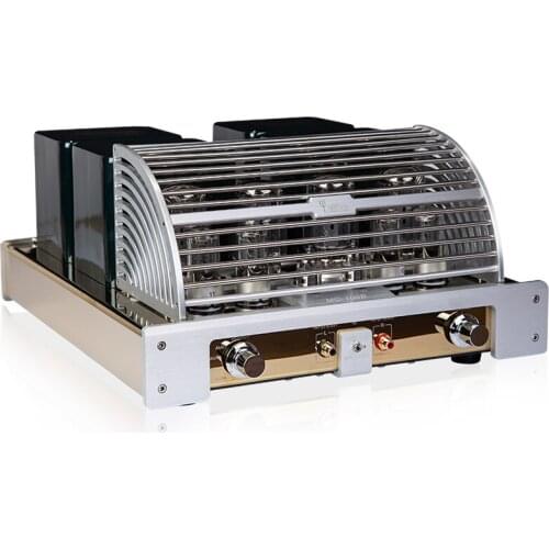 MC-100B Class A tube power amplifier, pure final stage of HIFI tube amplifier, Frequency: 5Hz-80KHz (-2dB) Distortion: 1.5