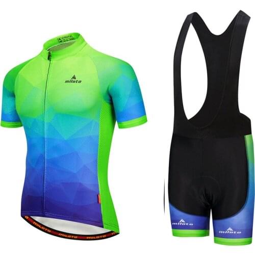 MILOTO go pro Cycling Jersey Set Summer Mountain Bike Clothing Cycling Set Bicycle Suit maillot ciclismo MTB cycling clothing