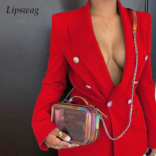 Lipswag Women's Casual Blazers