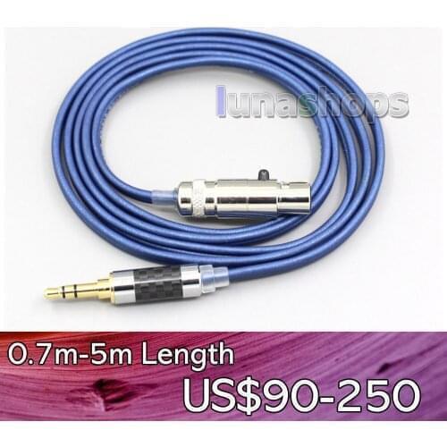 LN006822 High Definition 99% Pure Silver Earphone Cable For Pioneer HDJ-2000 HDJ-2000MK2 ADL H118 ADL H128 reloop RHP-20 headset