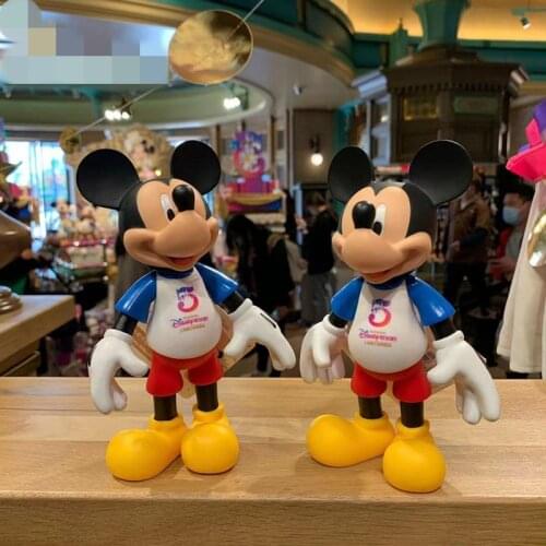 2021.4 New Style Shanghai Disney 5th Anniversary Commemorative Mickey Mouse Mickey Joint Movable Toy Doll Child Gift AG2483