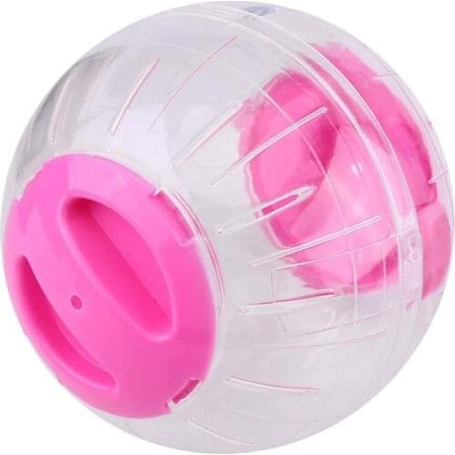 Pet Running Ball Plastic Grounder Jogging Hamster Pet Small Exercise Toy Hamster Accessories Hamster Crystal Runner