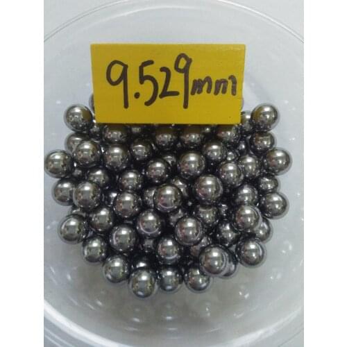 Precision Steel Balls Hunting Slingshot Bearing steel ball G10 100 qty 9.529mm /0.375 inch Steel Shot Slingshot Ammo Balls