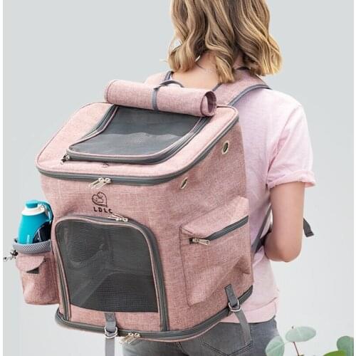 Pet Outing Backpack Foldable Cat Backpack Outing Large Capacity Portable Pet Backpack Handbag Space Capsule Cat Bag
