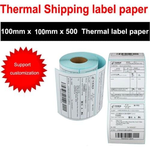 Thermal shipping label paper Thermal sticker paper Thermal bar code printing signature for thermal printer ePacket
