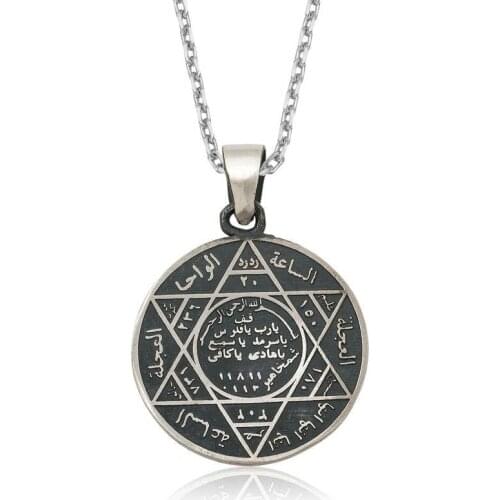 Tevuli 925 Sterling Silver Solomon Seal Pendant