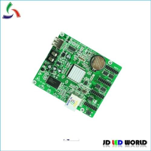 TF-QS2N USB+Network Port Full color video LED screen controller 256x128,512x64 pixels comes with 4*HUB75