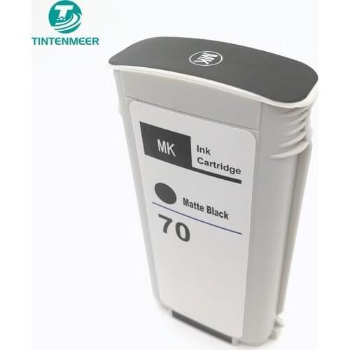 TINTENMEER ONE TIME USE ink cartridge 70 Matte Black C9448A compatible for hp Z5200 Z5400 Z2100 Z3100 Z3200 printer