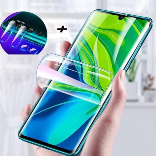 Full Cover Screen Protector Film For Xiaomi Mi 10 Ultra 9 8 Note 10 Lite Pro Soft Film For Xiao Redmi Note 9 8 7 6 5 Pro 9S