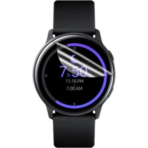 2pcs Anti-shock Soft TPU Ultra Clear Protective Film Guard For Samsung Galaxy Watch Active SmartWatch LCD Screen Protector Cover