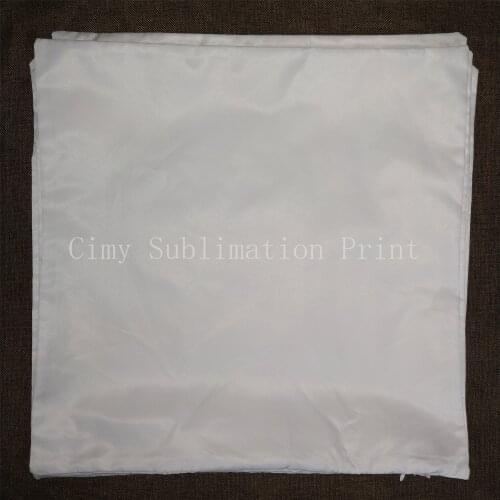 12pcs/lot 40x40cm Blank Sublimation Polyester Fiber Pillowcase For Sublimation INK Print DIY Gifts Heat Press Printing Transfer