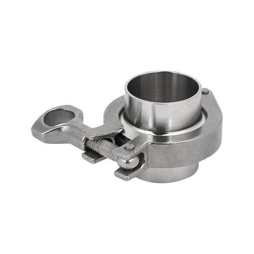 38mm Outer Dia Sanitary Pipe Ferrule Gasket 1.5-inch Tri Clamp Clover Set