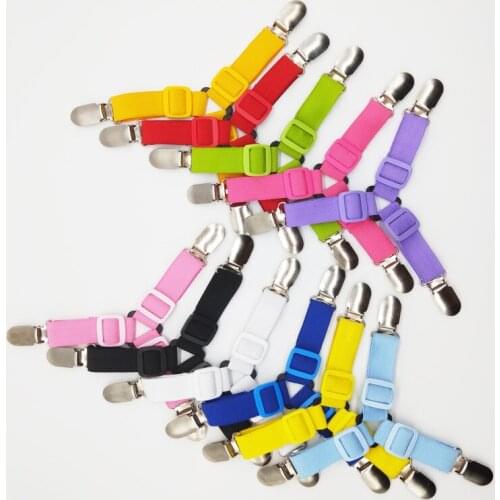 4Pcs/Set Bed Sheet Clip Bed sheet Belt Fastener Mattress Elastic Non-slip Clip Blanket Gripper Black White 11 colors