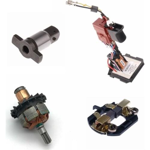 Carbon brush holder armature rotor switch trigger anvil for DEWALT DCF880 DCF880M2 DCF880HM2 DCF883B DCF883L2 DCF880B wrench