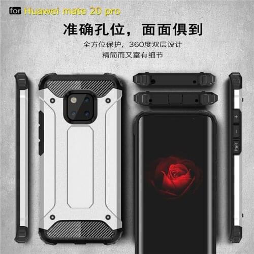 For Huawei Mate 20 pro heavy hybrid full turn armor for Honor 6X 8C 8X max. 10 Coque Capa Mate 9 Lite / GR5 2017